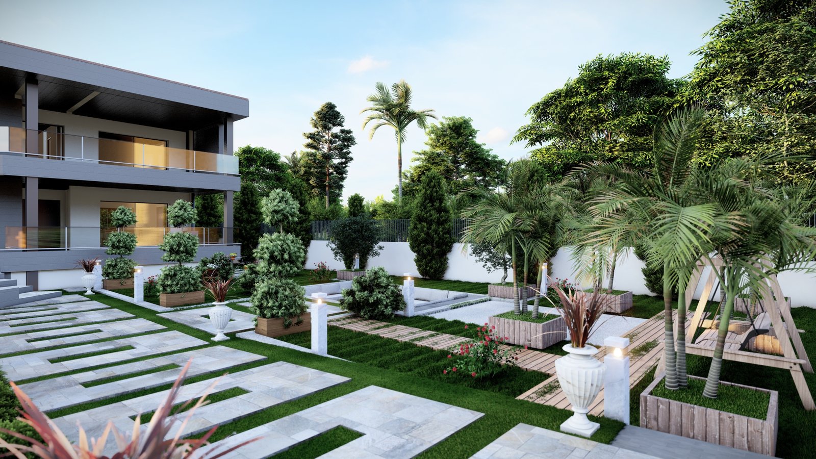 FRANSA PEYZAJ TASARIMI Peyzaj Detayları