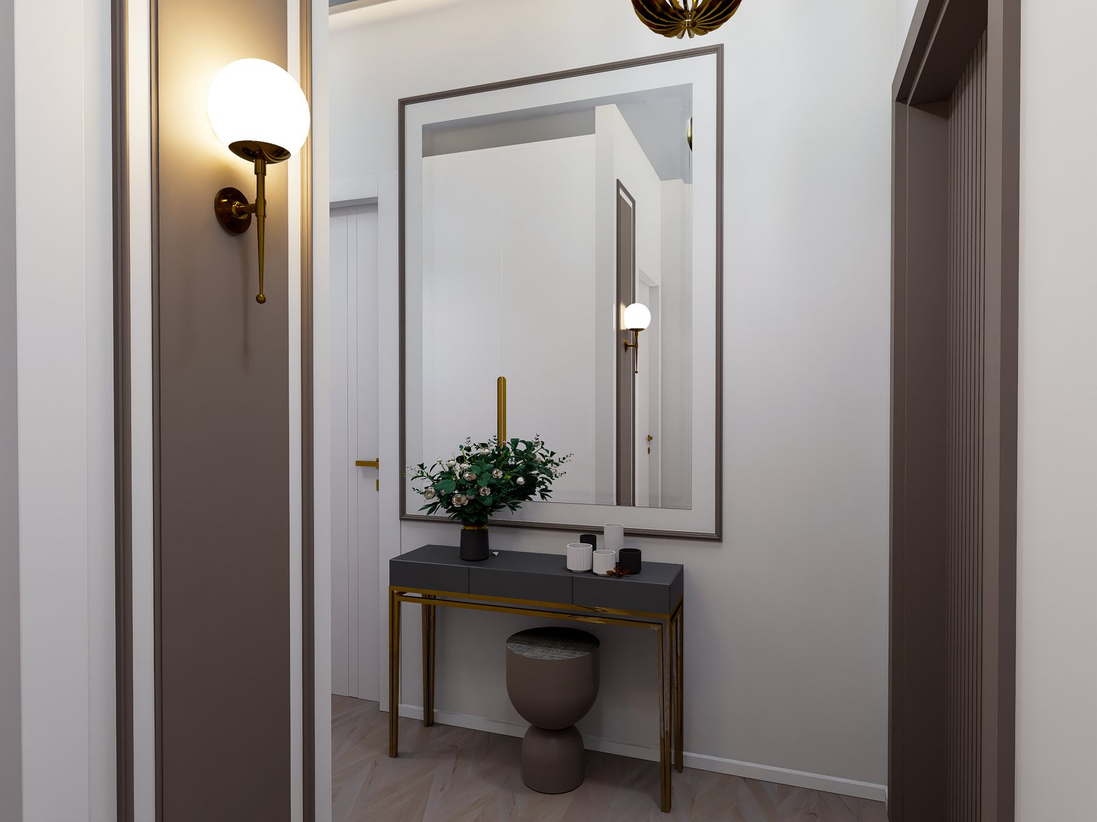 GİRİŞ ANTRE TASARIMI Vestiyer ve Depolama Alanları