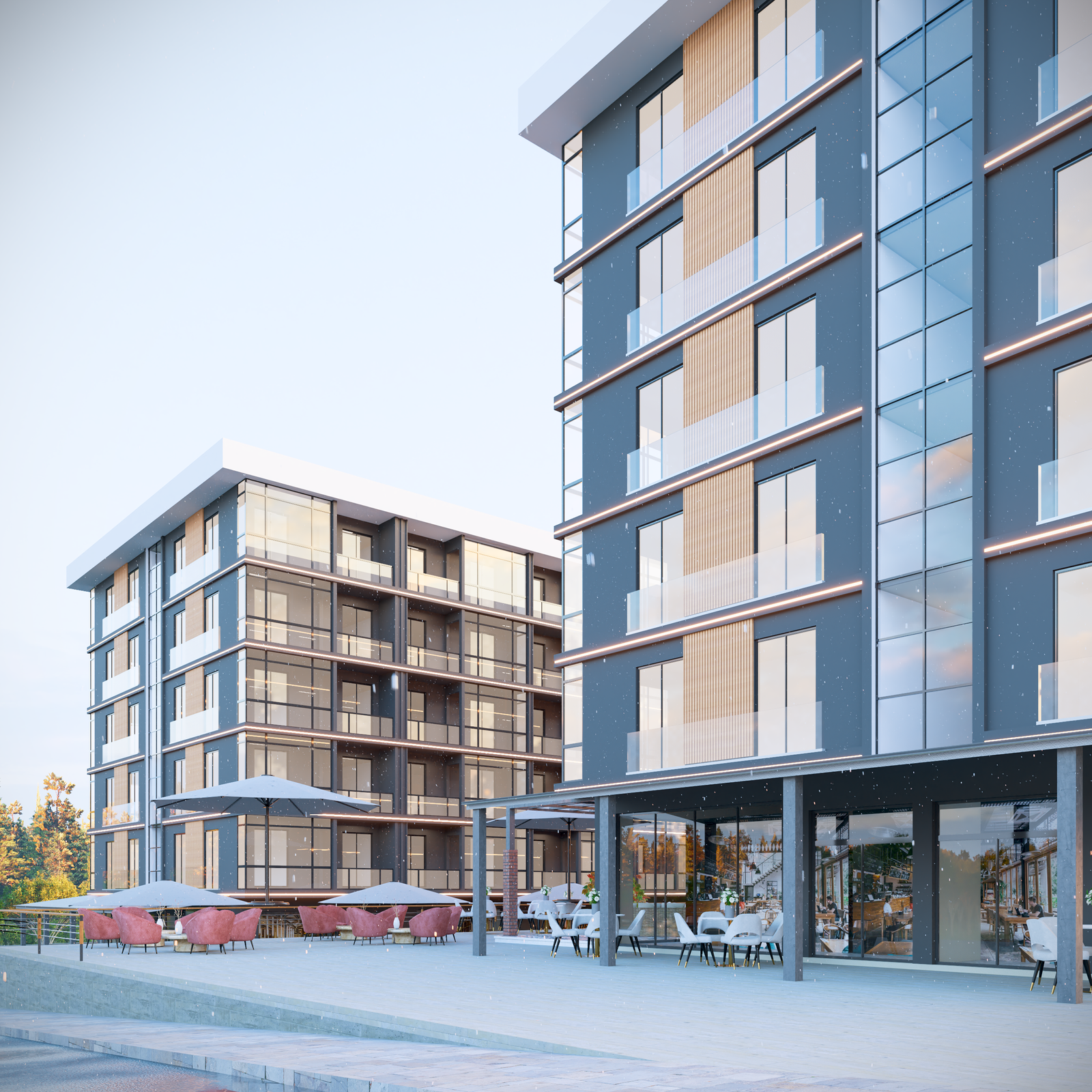 PALANDÖKEN APART TASARIMI 2 22 Foto