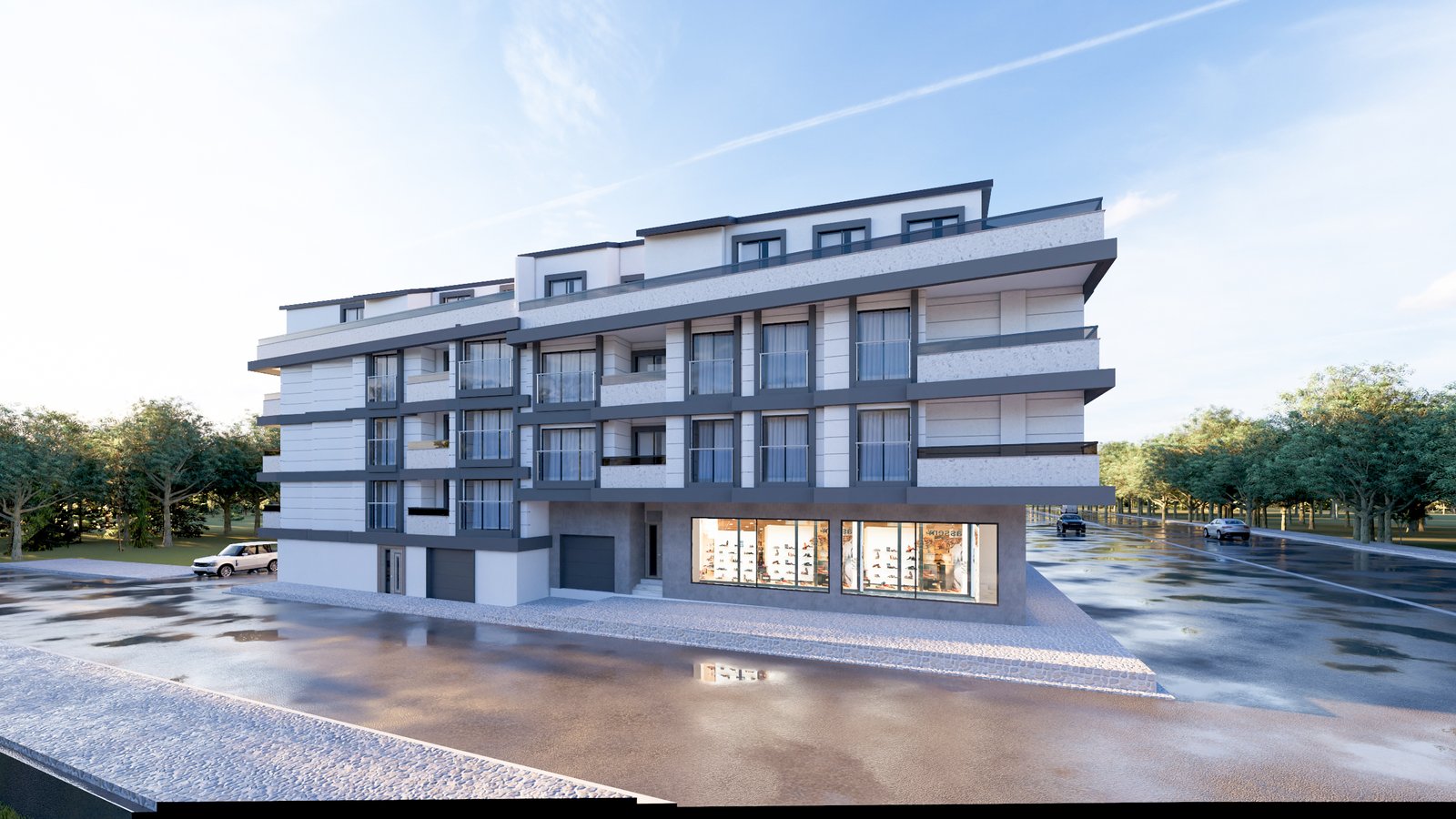 BURSA ARAZ KONUTLARI Balkon ve Cephe Detayları