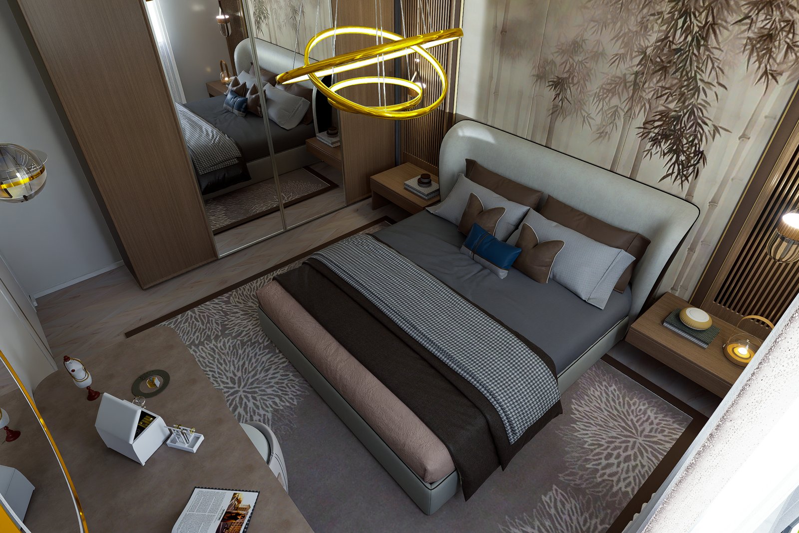 ERZURUM YATAK ODASI TASARIMI Dekoratif Detaylar