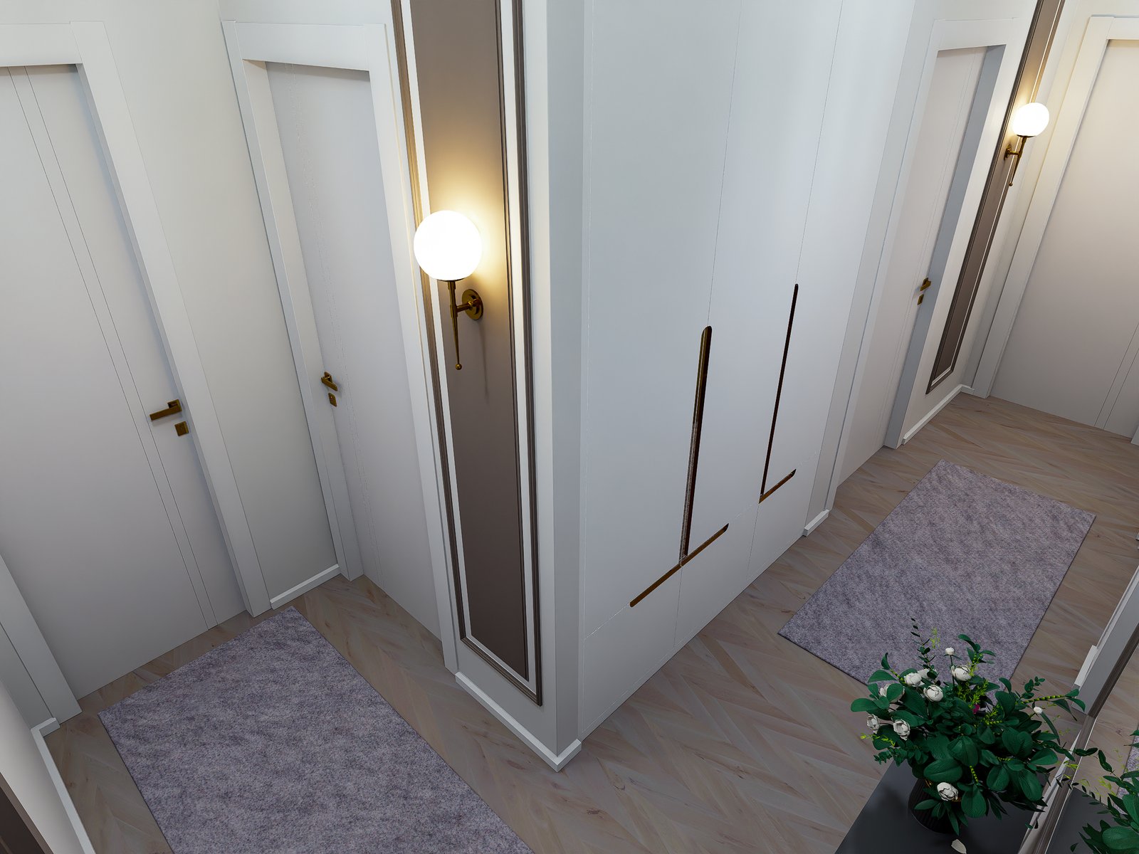 GİRİŞ ANTRE TASARIMI Zemin ve Duvar Uyumu