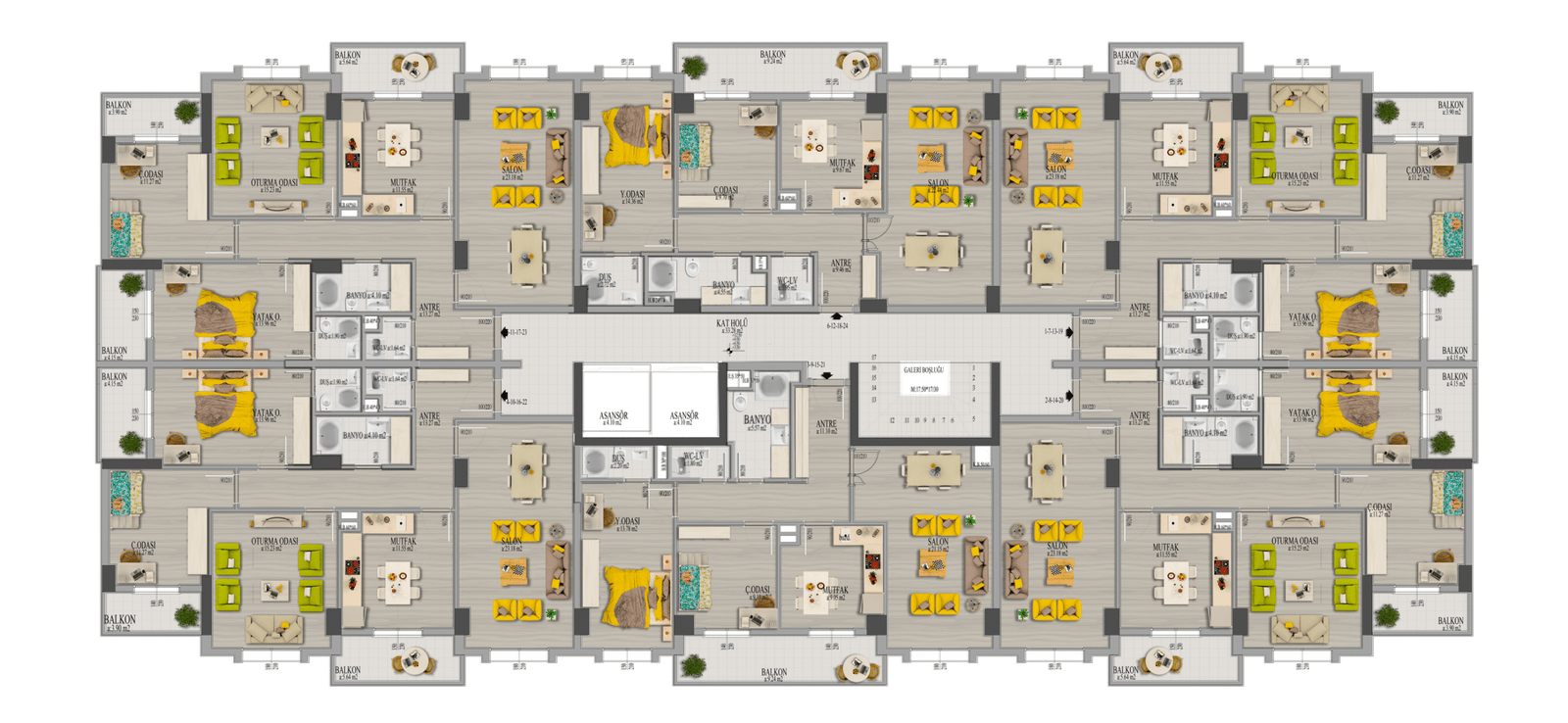 Dikey Kesit Görünümü