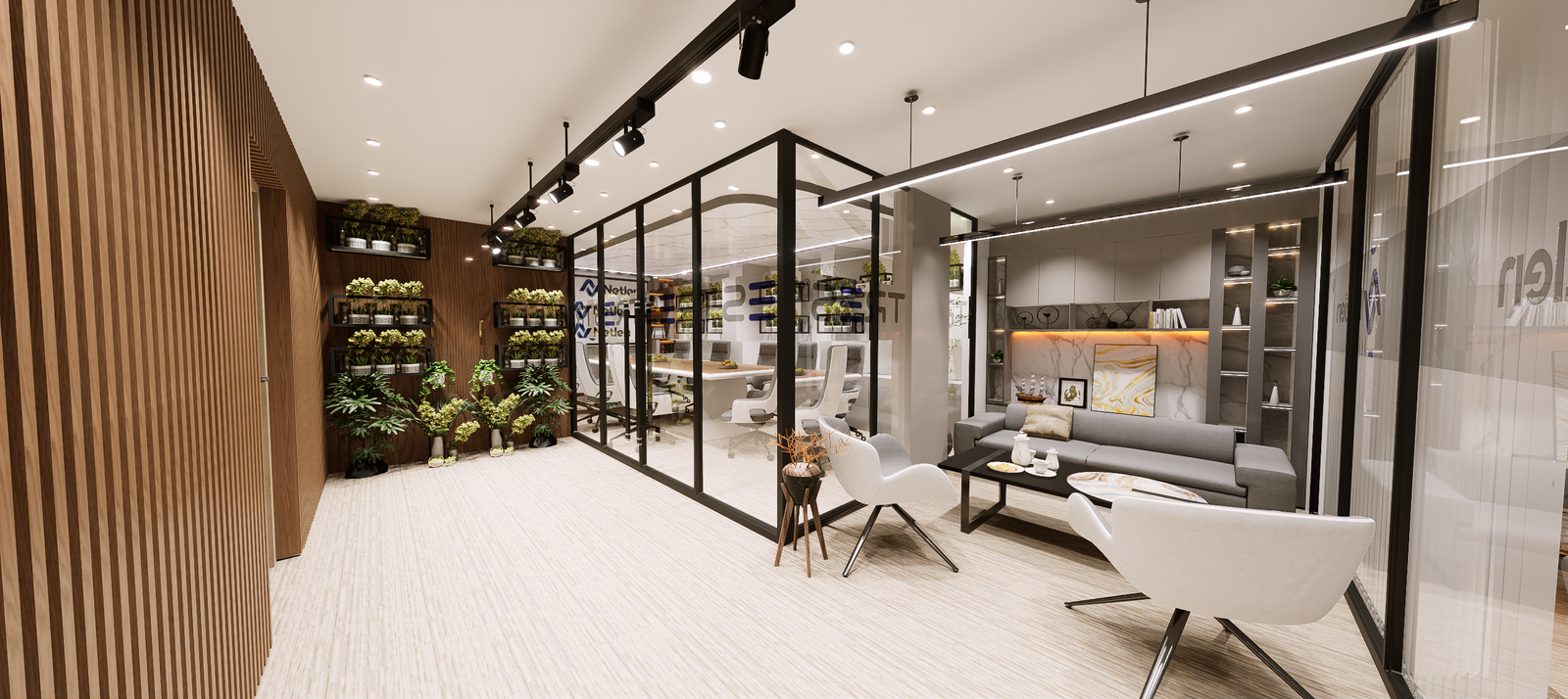 OFİS BÜRO TASARIMI Toplantı Köşesi