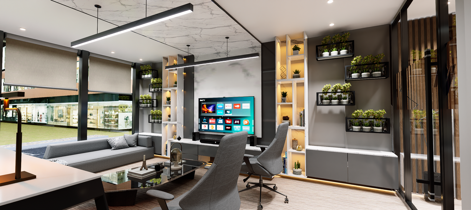 OFİS BÜRO TASARIMI Yönetici Bölümü