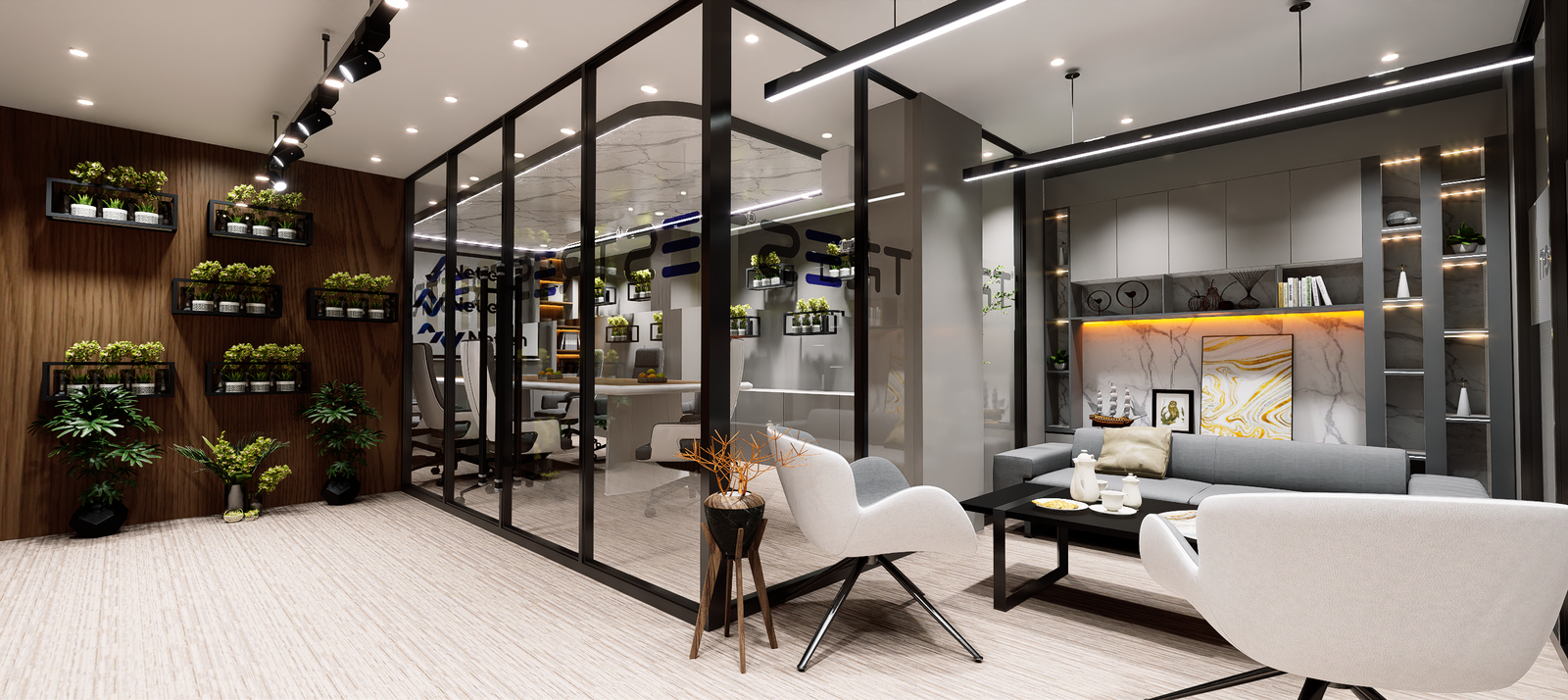 OFİS BÜRO TASARIMI Dinlenme Alanı