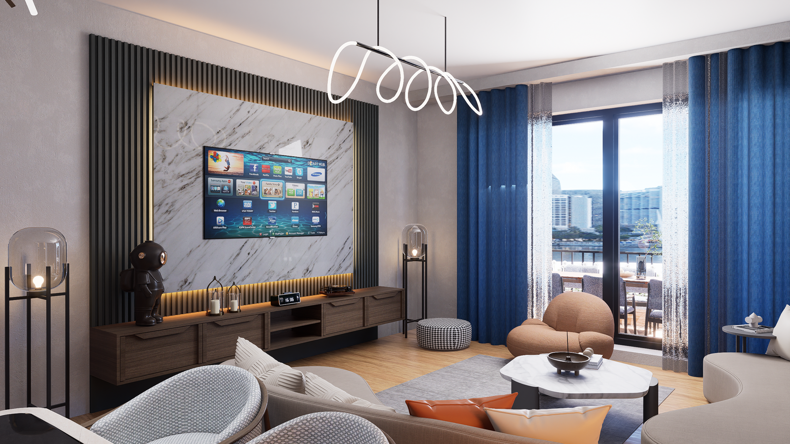 Tv Ünitesi ve Dekorasyon