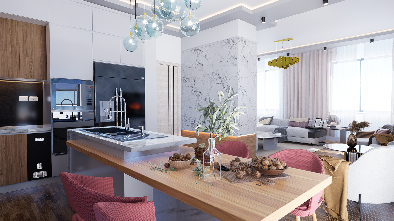 SALON TASARIMI Mobilya Detayları