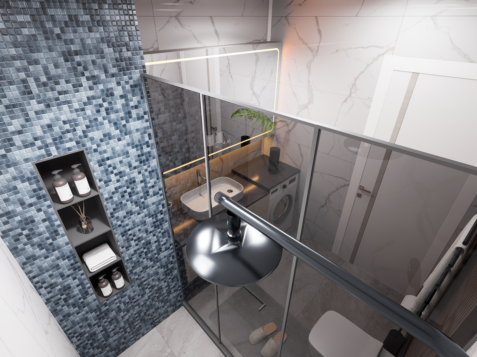 BANYO TASARIMI ERZURUM Modern Armatürler