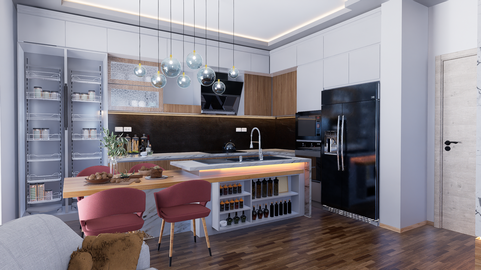 SALON TASARIMI Aydınlatma Detayları